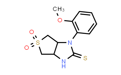 1-(2-Methoxyphenyl)tetrahydro-1H-thieno[3,4-d]imidazole-2(3H)-thione 5,5-dioxide
