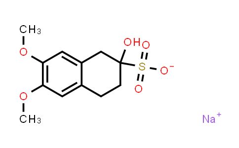 Sodium 2-hydroxy-6,7-dimethoxy-1,2,3,4-tetrahydro-naphthalene-2-sulfonate