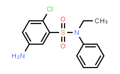 5-氨基-2-氯-N-乙基-N-苯基苯-1-磺酰胺