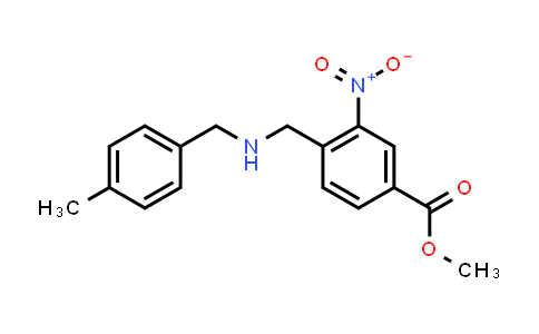 4-((((4-甲基苄基)氨基)甲基)-3-硝基苯甲酸甲酯