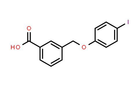 3-(4-碘苯氧基甲基)苯甲酸