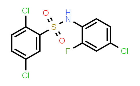 2,5-二氯-N-(4-氯-2-氟苯基)苯-1-磺酰胺