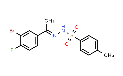 N'-(1-(3-bromo-4-fluorophenyl)ethylidene)-4-methylbenzenesulfonohydrazide