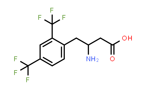 3-氨基-4-(2,4-双(三氟甲基)苯基)丁酸