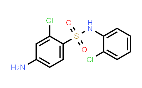 4-氨基-2-氯-N-(2-氯苯基)苯-1-磺酰胺
