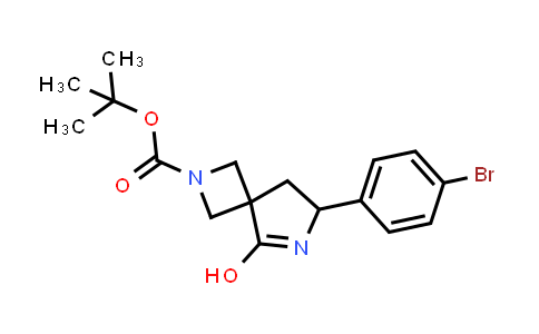 7-(4-溴苯基)-5-氧代-2,6-二氮杂螺[3.4]辛烷-2-羧酸叔丁基酯