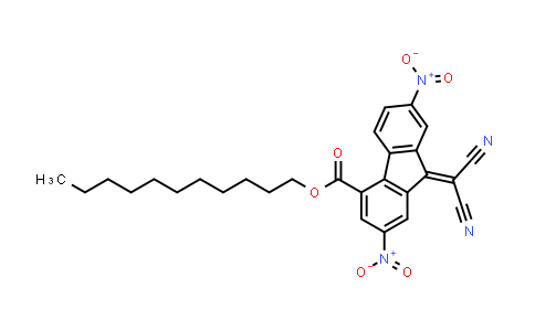 Undecyl 9-(dicyanomethylene)-2,7-dinitro-9H-fluorene-4-carboxylate