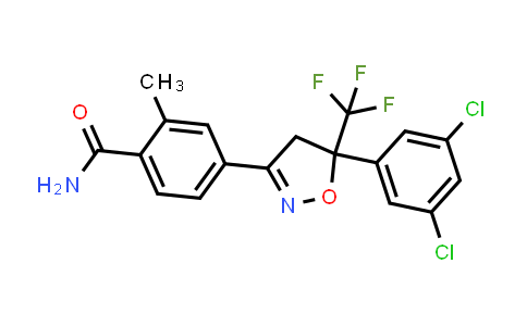 4-(5-(3,5-二氯苯基)-5-(三氟甲基)-4,5-二氢异恶唑-3-基)-2-甲基苯甲酰胺