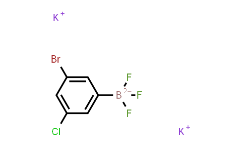 3-溴-5-氯苯基三氟硼酸钾