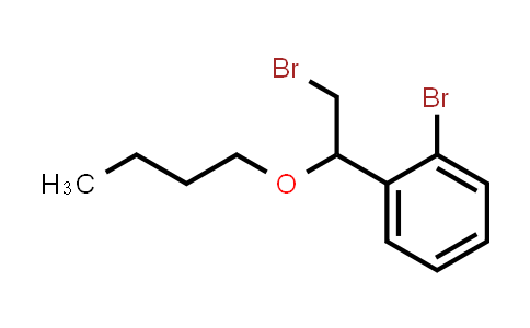 1-Bromo-2-(2-bromo-1-butoxyethyl)benzene