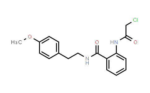2-(2-氯乙酰胺)-N-[2-(4-甲氧基苯基)乙基]苯甲酰胺