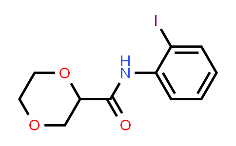 n-(2-Iodophenyl)-1,4-dioxane-2-carboxamide