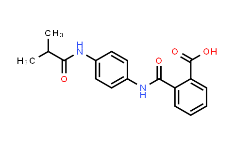 2-((4-Isobutyramidophenyl)carbamoyl)benzoic acid