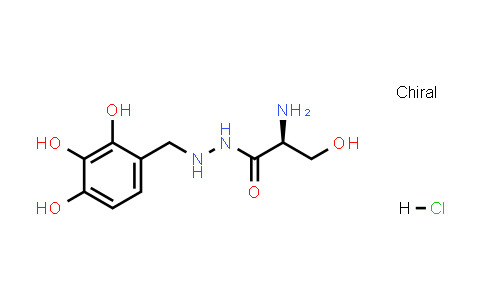 (S)-2-Amino-3-hydroxy-N'-(2,3,4-trihydroxybenzyl)propanehydrazide hydrochloride