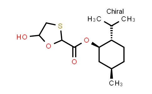(1R,2S,5R)-2-Isopropyl-5-methylcyclohexyl 5-hydroxy-1,3-oxathiolane-2-carboxylate