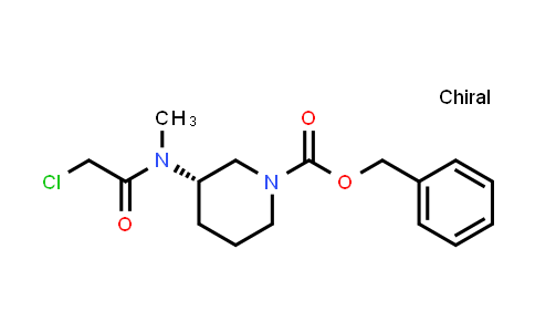 (S)-Benzyl 3-(2-chloro-N-methylacetamido)piperidine-1-carboxylate