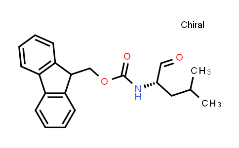 (S)-(9H-Fluoren-9-yl)methyl (4-methyl-1-oxopentan-2-yl)carbamate
