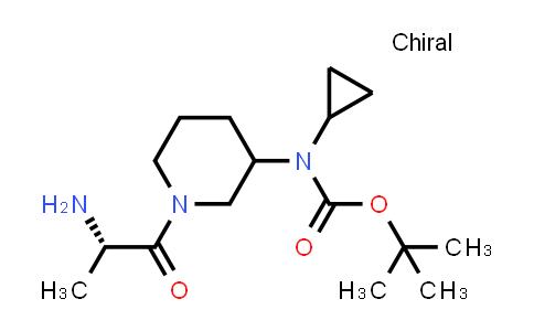 tert-Butyl (1-((S)-2-aminopropanoyl)piperidin-3-yl)(cyclopropyl)carbamate