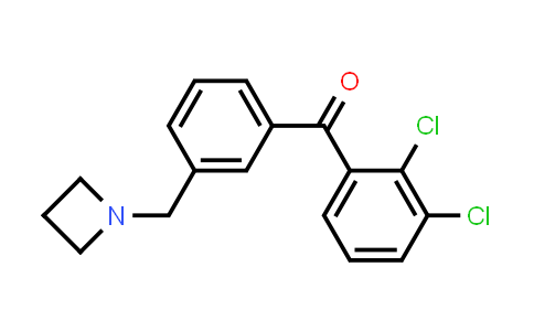 (3-(Azetidin-1-ylmethyl)phenyl)(2,3-dichlorophenyl)methanone