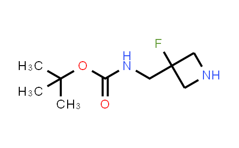 tert-Butyl ((3-fluoroazetidin-3-yl)methyl)carbamate