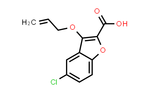 3-(Allyloxy)-5-chlorobenzofuran-2-carboxylic acid
