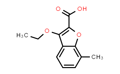 3-Ethoxy-7-methylbenzofuran-2-carboxylic acid