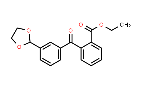 2-Carboethoxy-3'-(1,3-dioxolan-2-yl)benzophenone