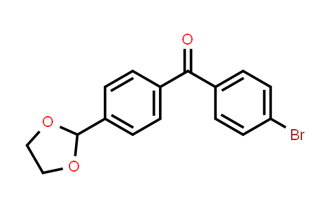 4-Bromo-4'-(1,3-dioxolan-2-yl)benzophenone