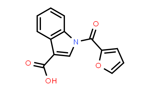 1-(Furan-2-carbonyl)-1H-indole-3-carboxylic acid
