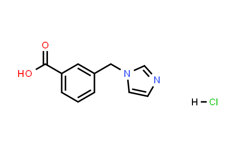 3-((1H-Imidazol-1-yl)methyl)benzoic acid hydrochloride