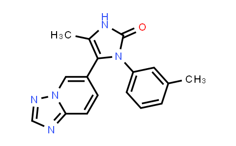 5-([1,2,4]Triazolo[1,5-a]pyridin-6-yl)-4-methyl-1-(m-tolyl)-1H-imidazol-2(3H)-one