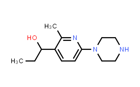 1-(2-Methyl-6-(piperazin-1-yl)pyridin-3-yl)propan-1-ol