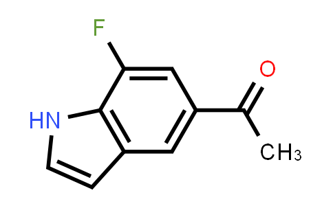 1-(7-Fluoro-1H-indol-5-yl)ethanone