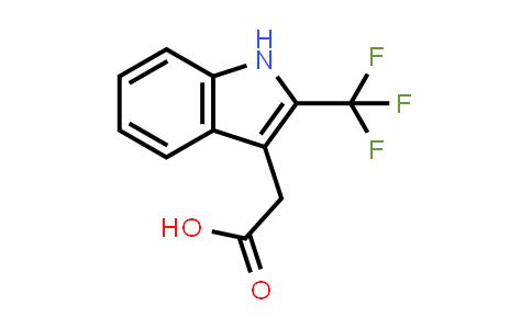2-(2-(Trifluoromethyl)-1H-indol-3-yl)acetic acid