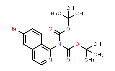 Imidodicarbonic acid,2-(6-bromo-1-isoquinolinyl)-,1,3-bis(1,1-dimethylethyl) ester
