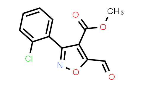 Methyl 3-(2-chlorophenyl)-5-formylisoxazole-4-carboxylate