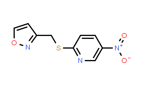 3-(((5-Nitropyridin-2-yl)thio)methyl)isoxazole