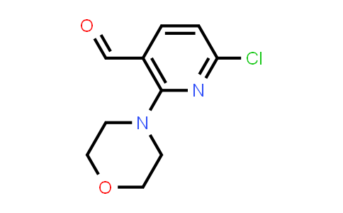 6-Chloro-2-morpholinonicotinaldehyde