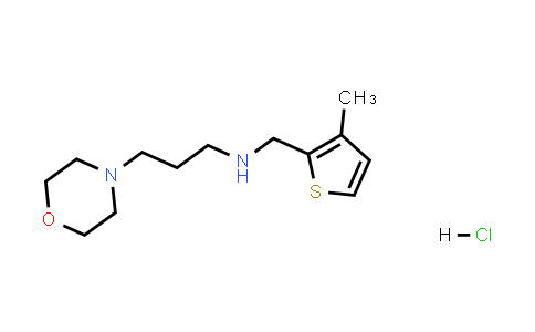 N-((3-Methylthiophen-2-yl)methyl)-3-morpholinopropan-1-amine hydrochloride