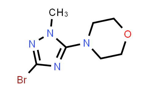 4-(3-Bromo-1-methyl-1H-1,2,4-triazol-5-yl)morpholine
