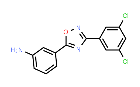 3-(3-(3,5-Dichlorophenyl)-1,2,4-oxadiazol-5-yl)aniline