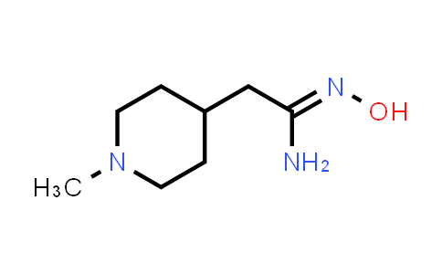 (Z)-N'-Hydroxy-2-(1-methylpiperidin-4-yl)acetimidamide