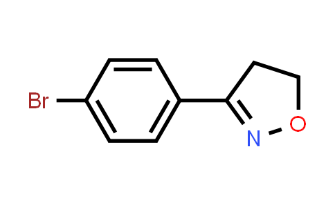 3-(4-Bromophenyl)-4,5-dihydro-1,2-oxazole