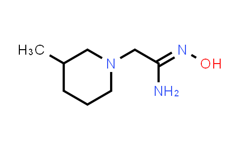 N'-Hydroxy-2-(3-methylpiperidin-1-yl)acetimidamide