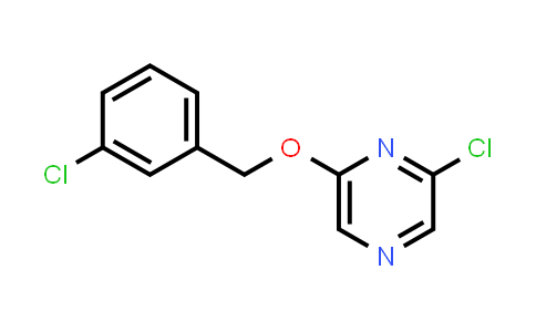 2-Chloro-6-((3-chlorobenzyl)oxy)pyrazine