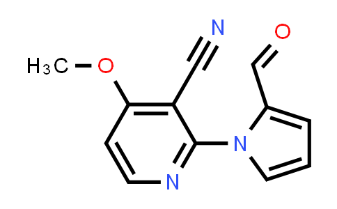 3-Cyano-2-(2-formyl-1h-pyrrol-1-yl)-4-methoxypyridine