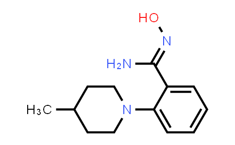N'-Hydroxy-2-(4-methylpiperidin-1-yl)benzimidamide