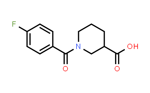1-(4-Fluorobenzoyl)piperidine-3-carboxylic acid