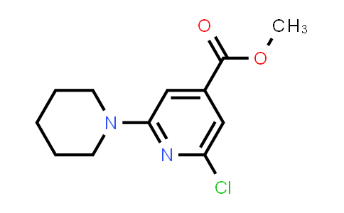 Methyl 2-chloro-6-(piperidin-1-yl)isonicotinate