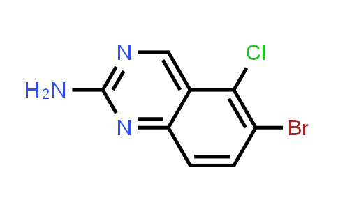 6-Bromo-5-chloroquinazolin-2-amine